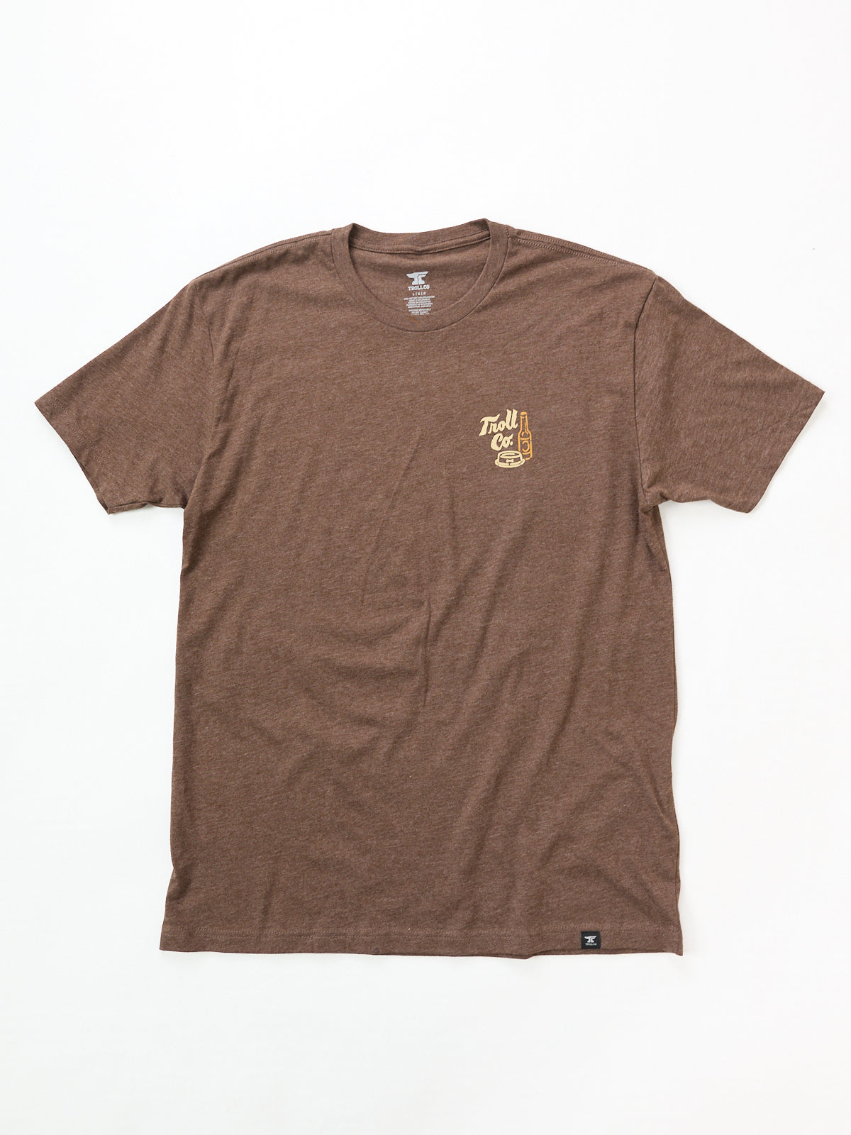 Troll Co. Buds N Brews Brown Tee