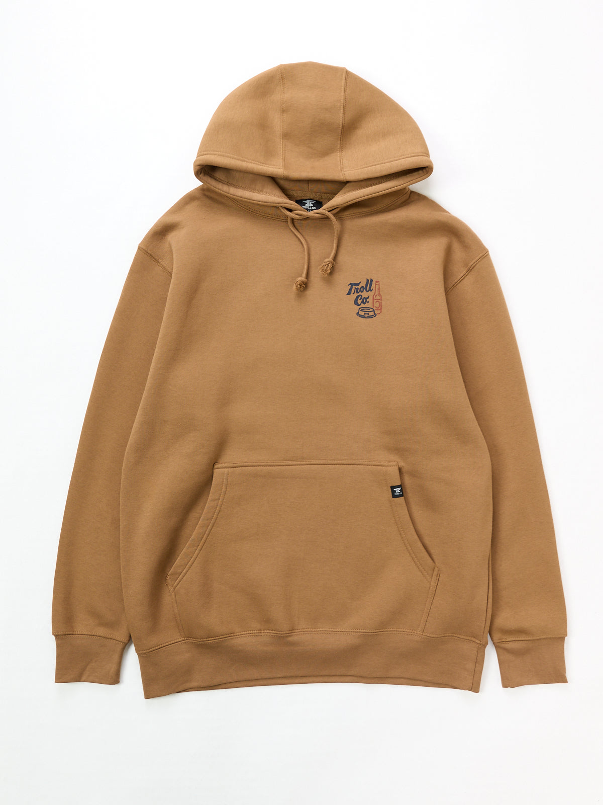 Troll Co. Buds N Brews Tan Hoodie
