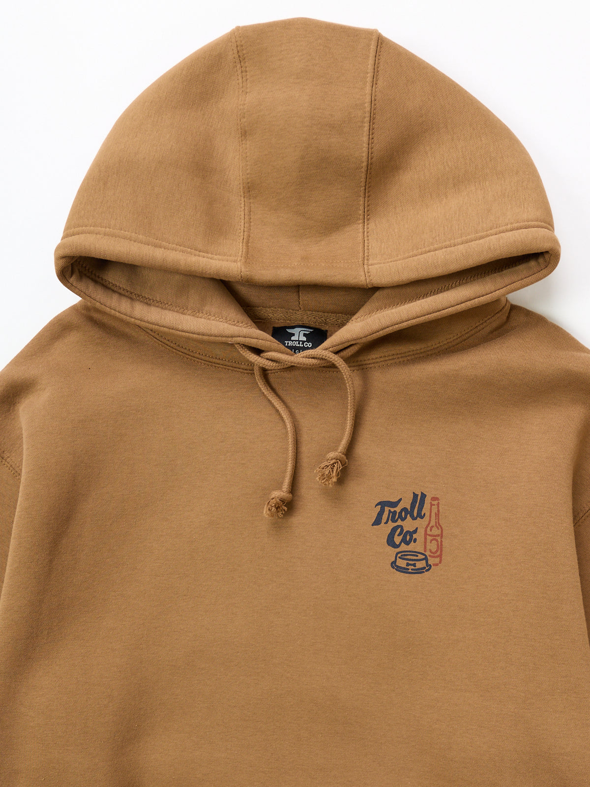 Troll Co. Buds N Brews Tan Hoodie