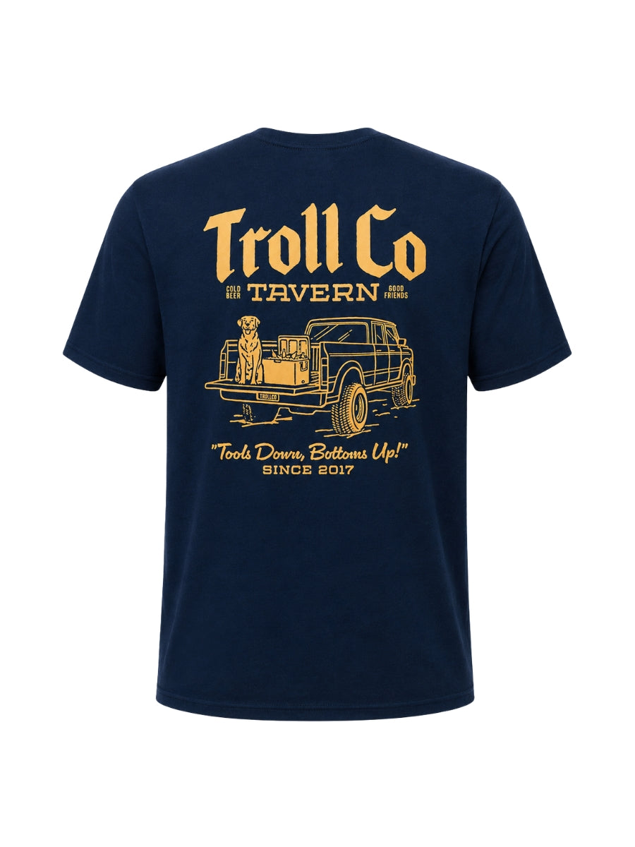 Troll Co. Tavern Navy Tee