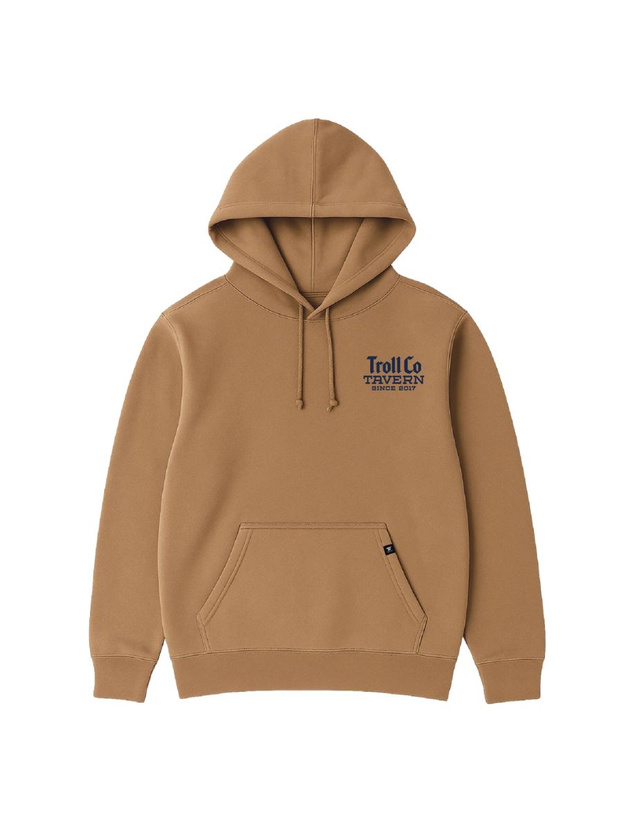 Troll Co. Tavern Tan Hoodie