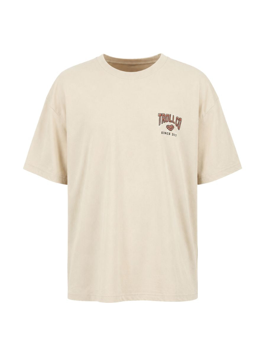 Troll Co. Tools Down Cream Tee