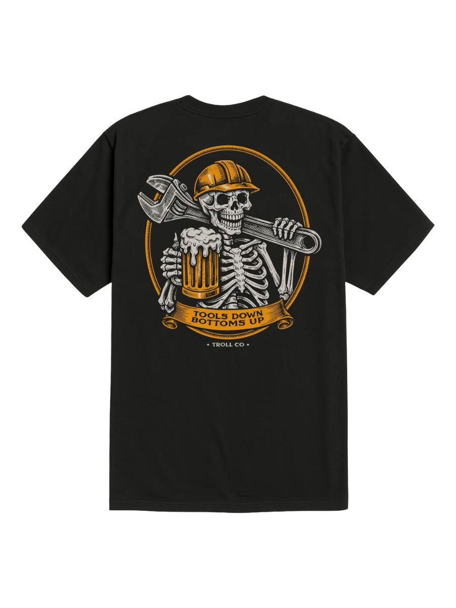 Troll Co. Tools Down Cheers Tee