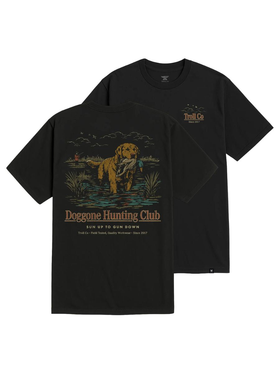 Troll Co. Doggone Black Tee
