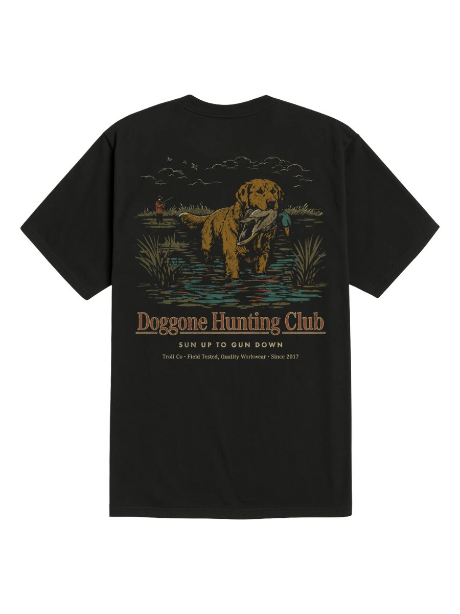Troll Co. Doggone Black Tee