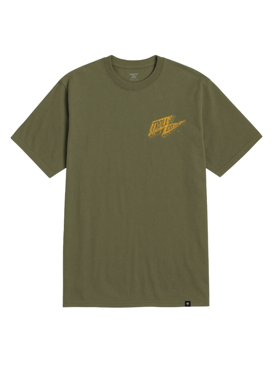 Troll Co. NOLAW Shattered Green Tee