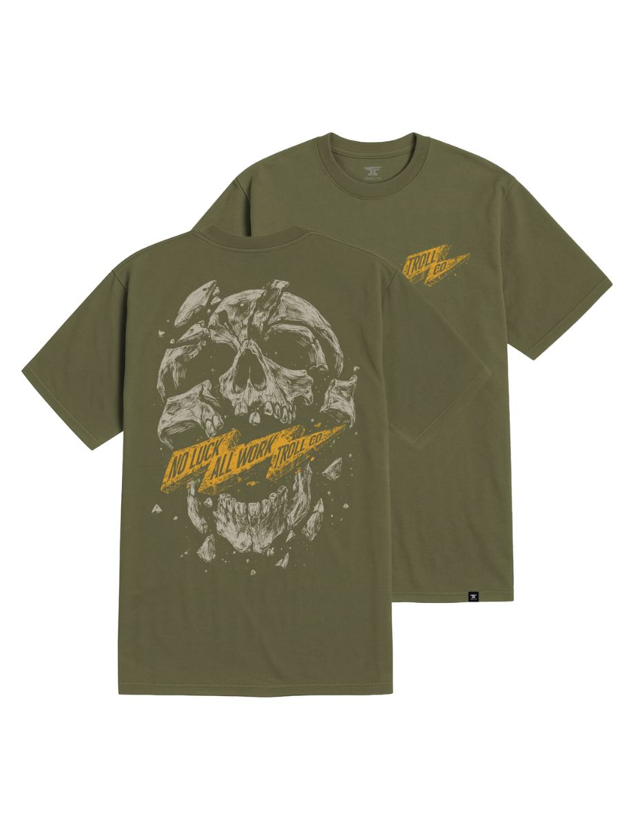 Troll Co. NOLAW Shattered Green Tee