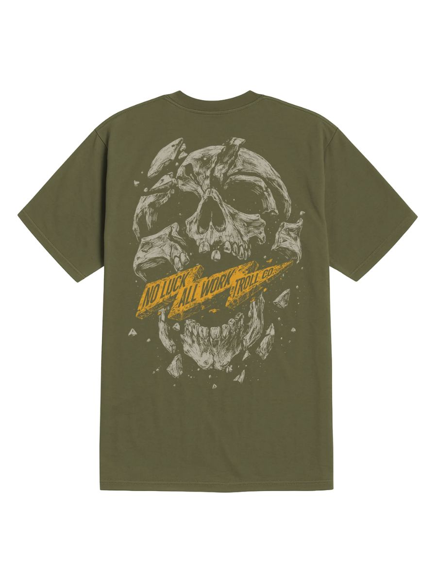 Troll Co. NOLAW Shattered Green Tee