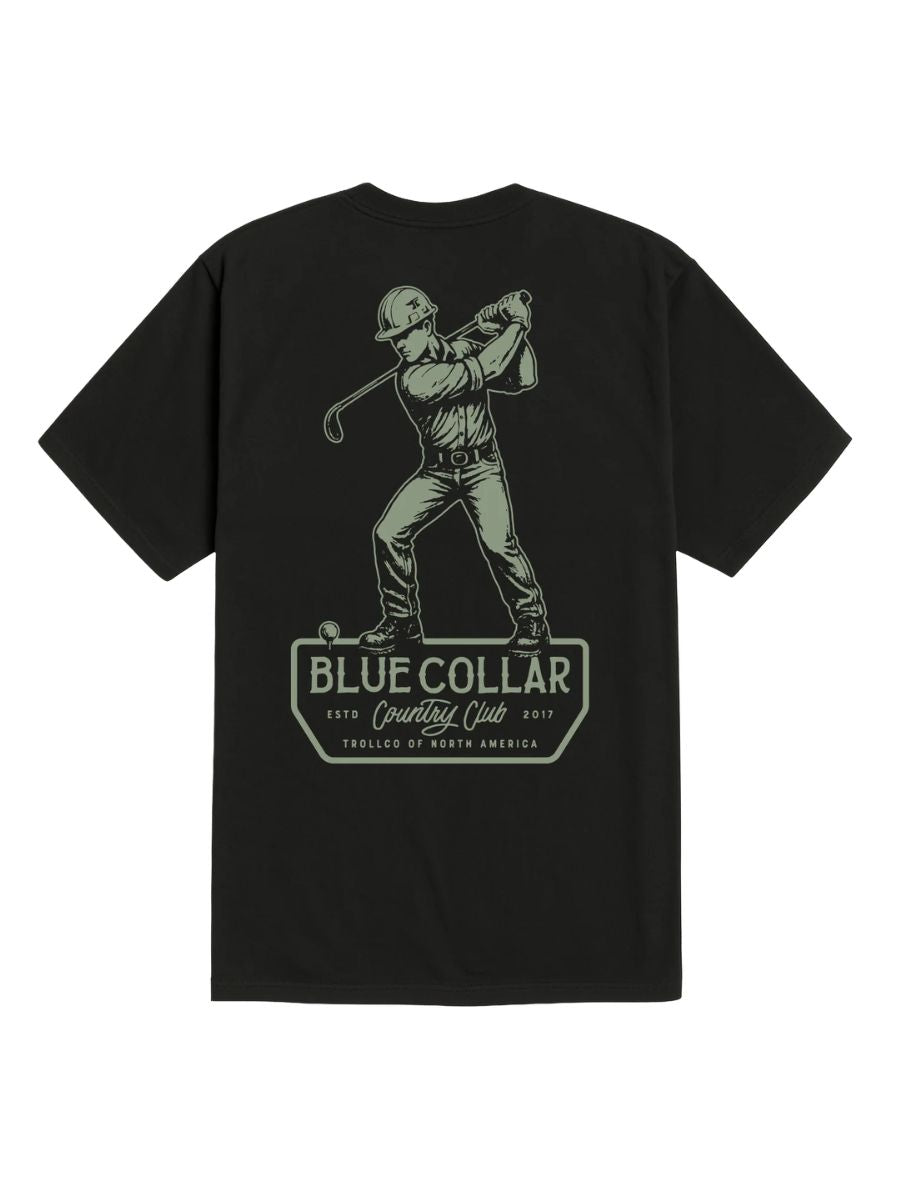 Troll Co. Blue Collar Country Club Driver Tee