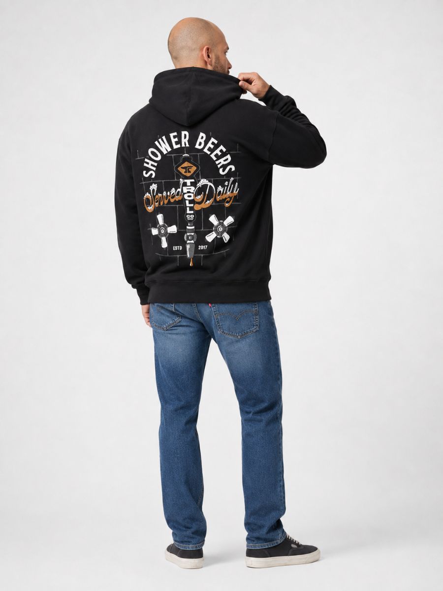 Troll Co. Shower Beers Hoodie
