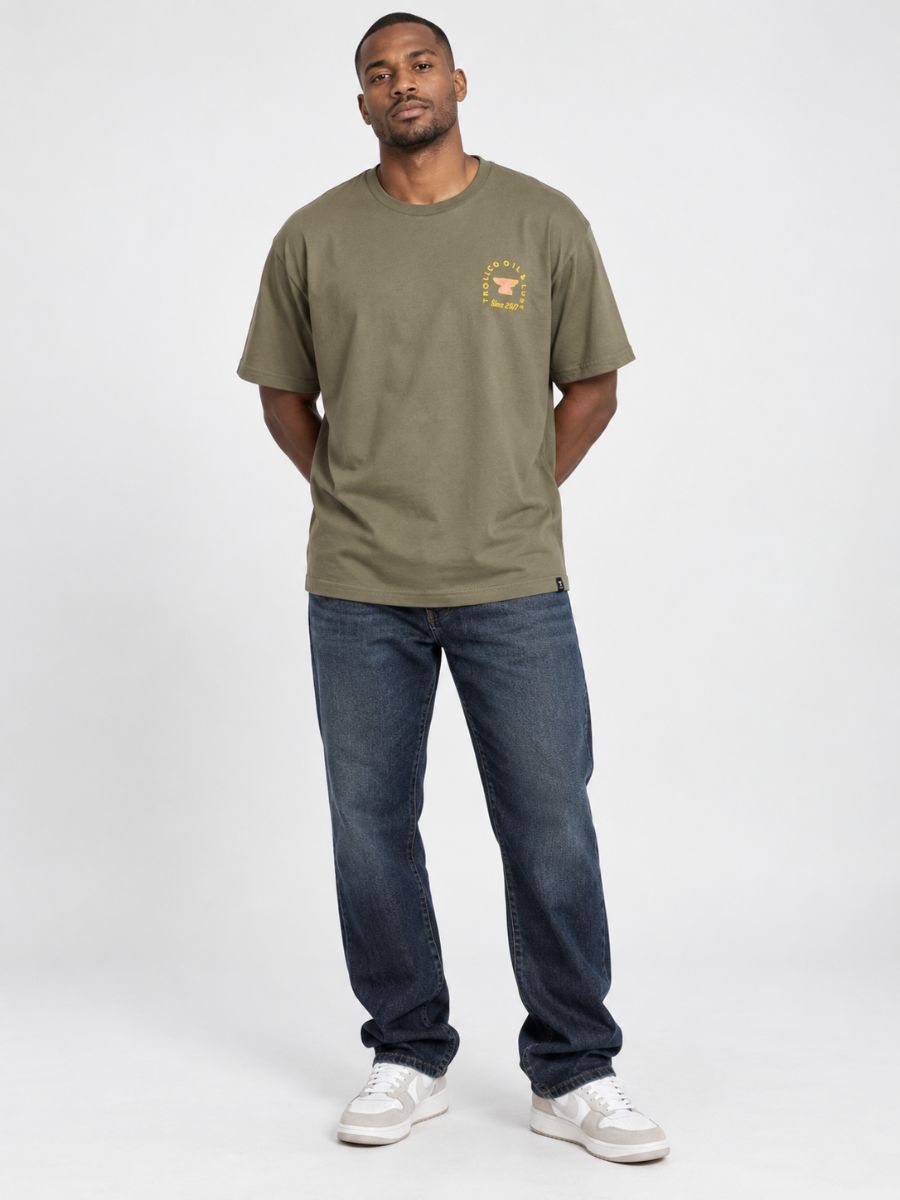 Troll Co. Drummer Girl Army Tee