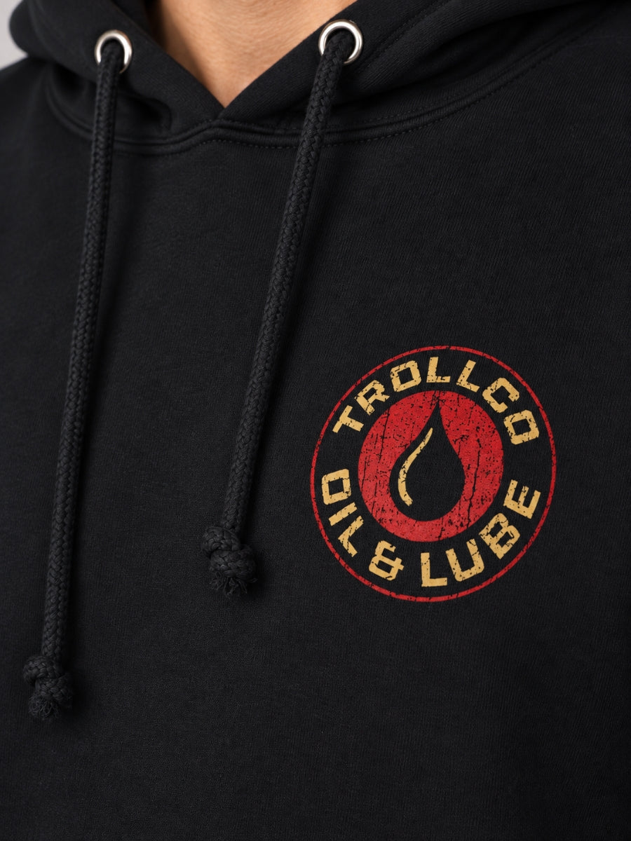 Troll Co. Oil & Lube Garage Navy Hoodie