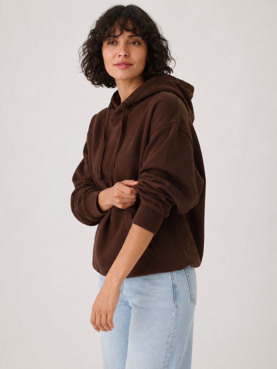 Tired Moms Club Dark Chocolate Hoodie