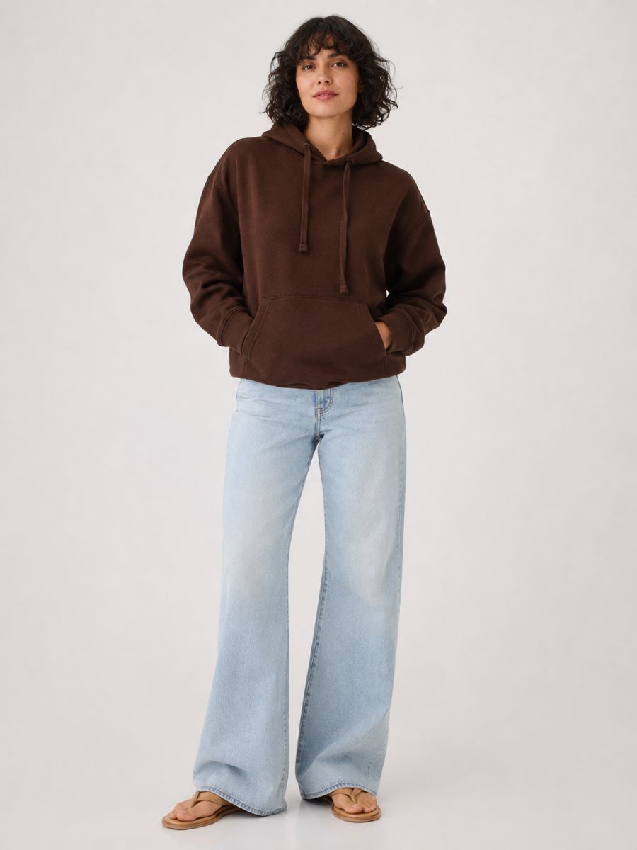 Tired Moms Club Dark Chocolate Hoodie