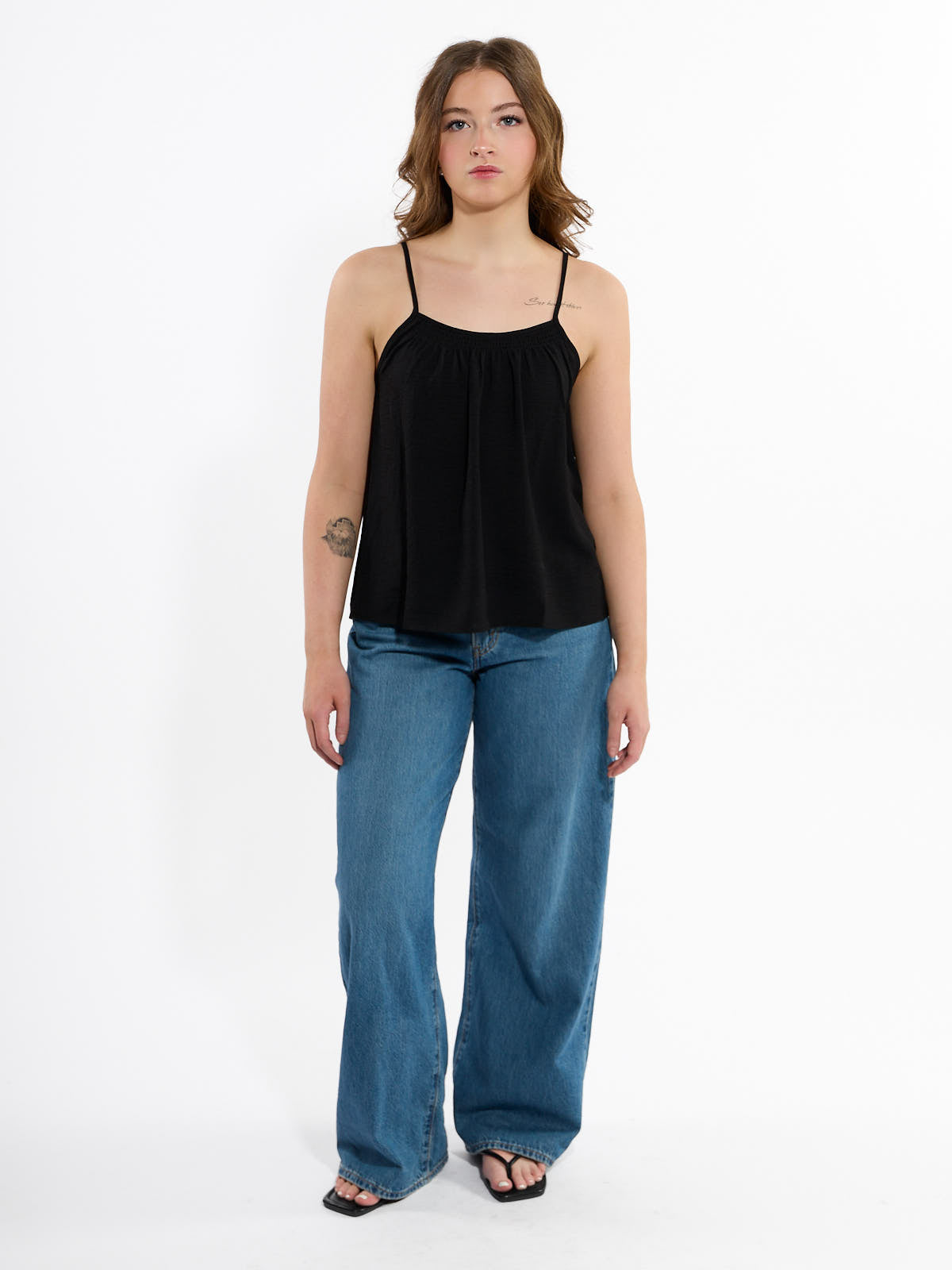 Abby Airflow Satin Tank Top