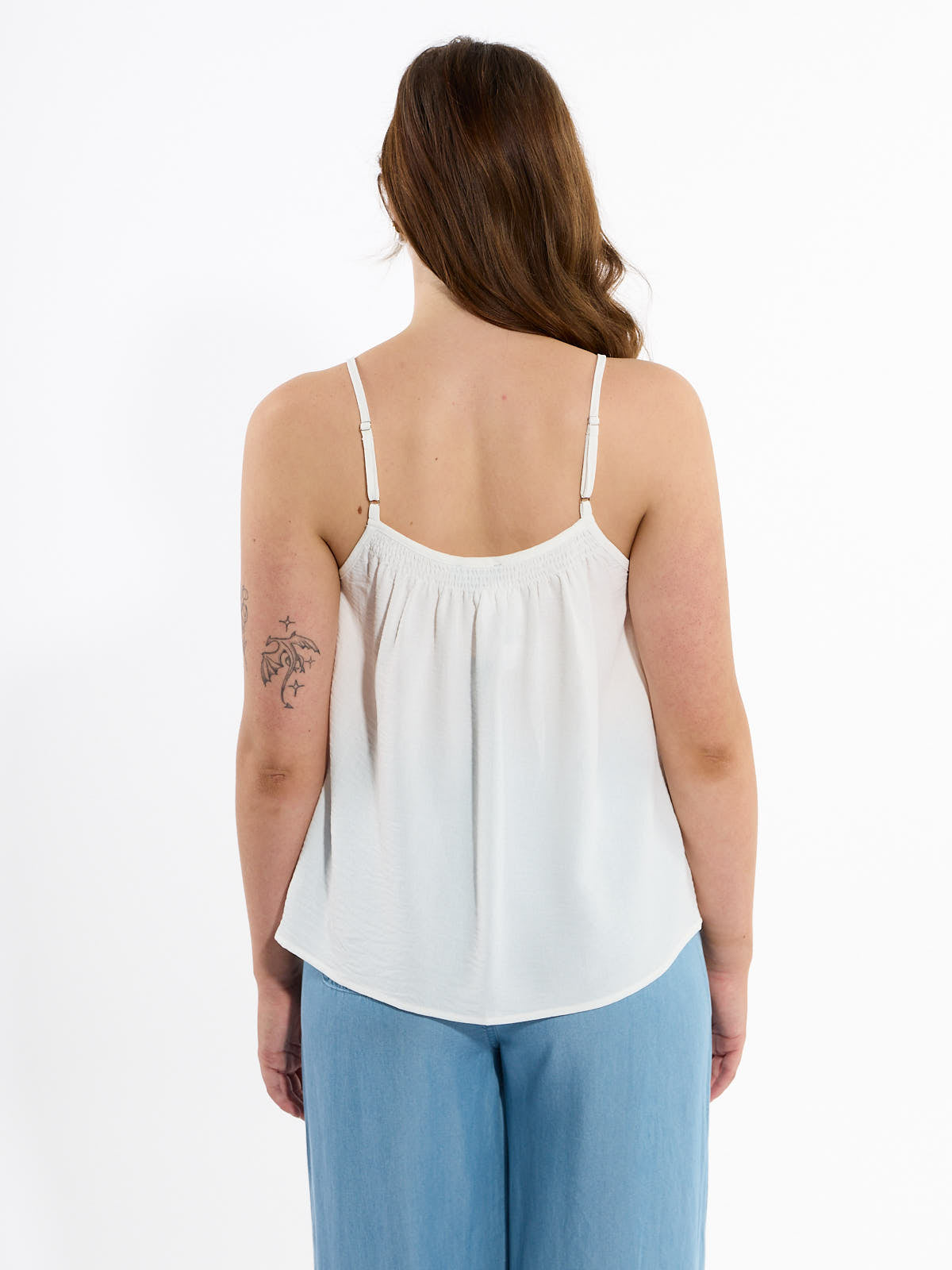 Abby Airflow Satin Tank Top