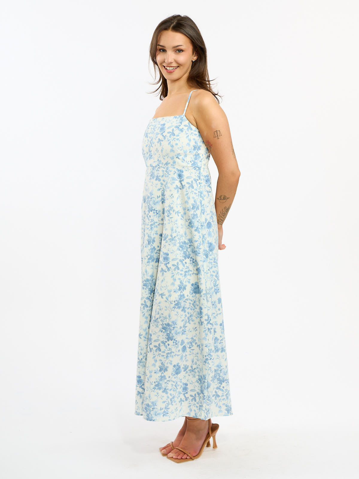 Mandy Floral Midi Dress