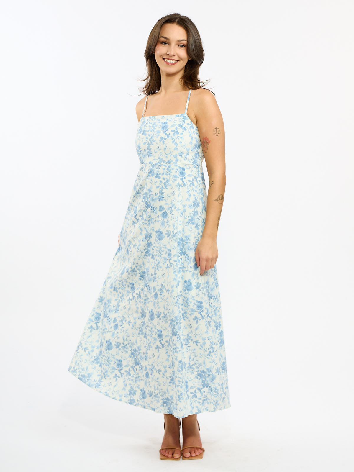 Mandy Floral Midi Dress