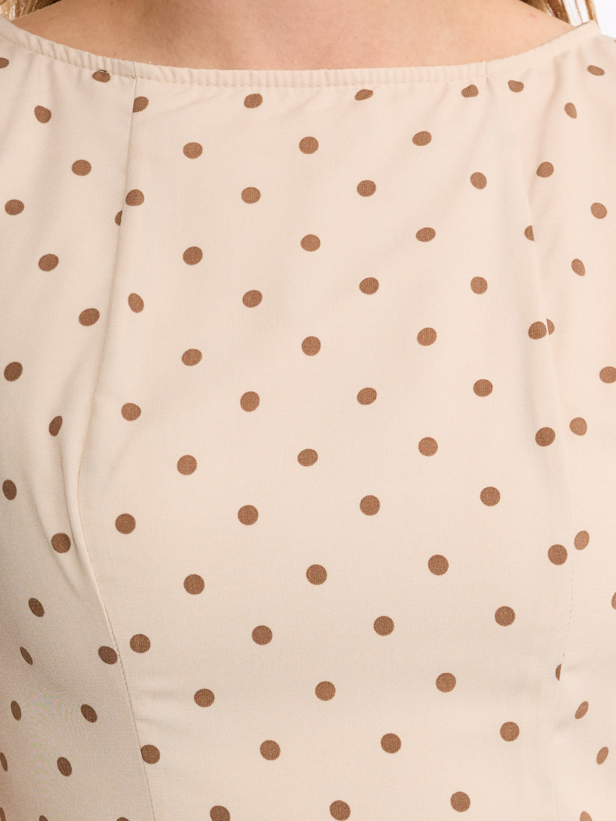 Polka Dot Midi Dress