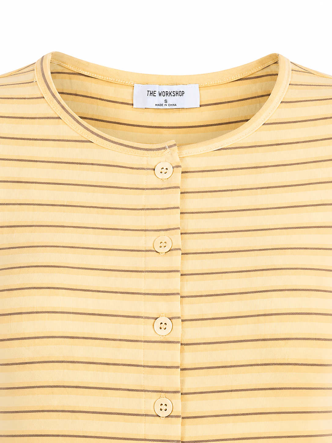 Summer Stripe Short Sleeve Button Down Shirt