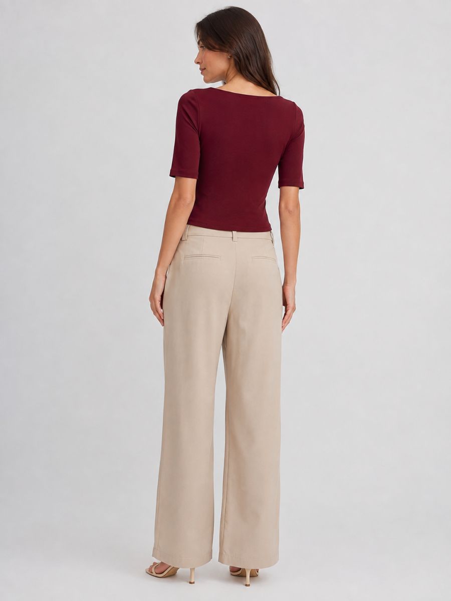 Form 3/4 Boatneck Knit Top