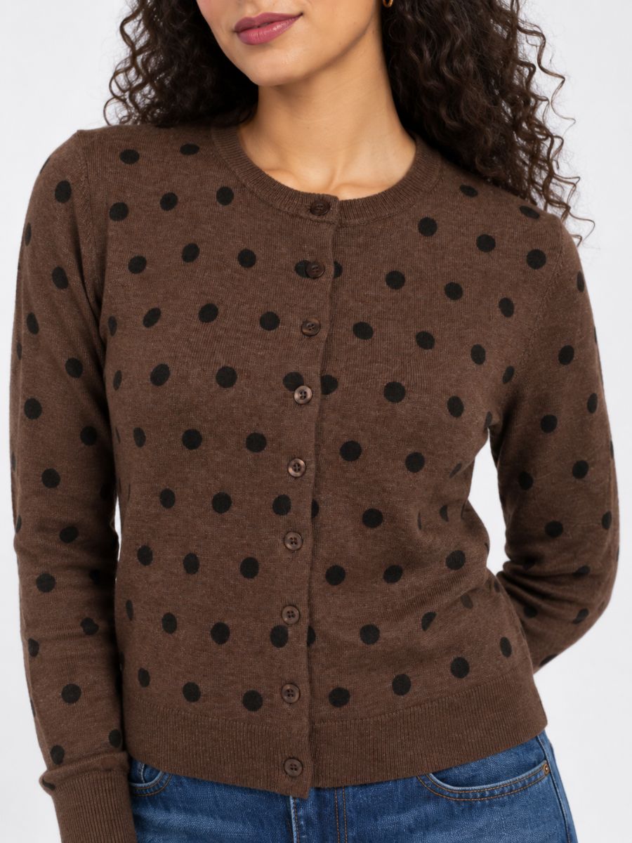 Astrid Polka Dot Cardigan
