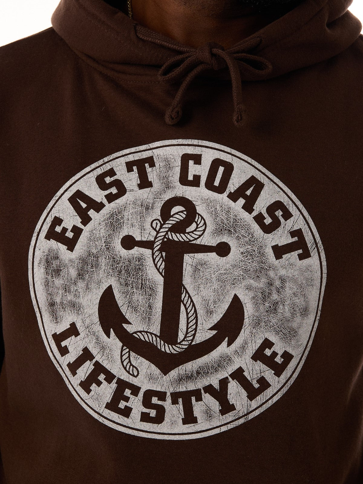 East Coast Lifestyle Vintage Anchor Hoodie