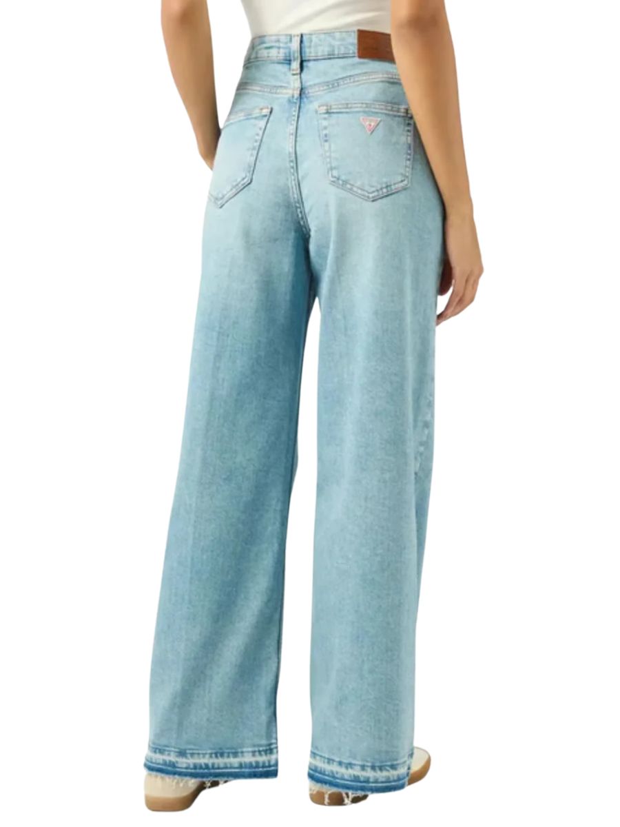 Guess High Wide Cropped Jean