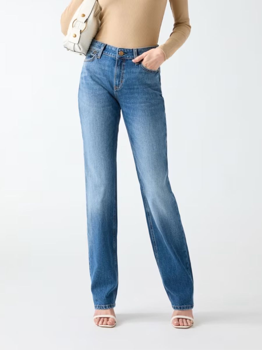 Guess Nicky Cigarette Mid Jean