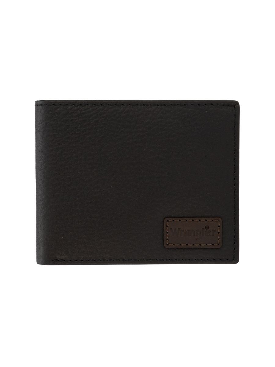Wrangler Pebble Grain Leather Bifold Wallet