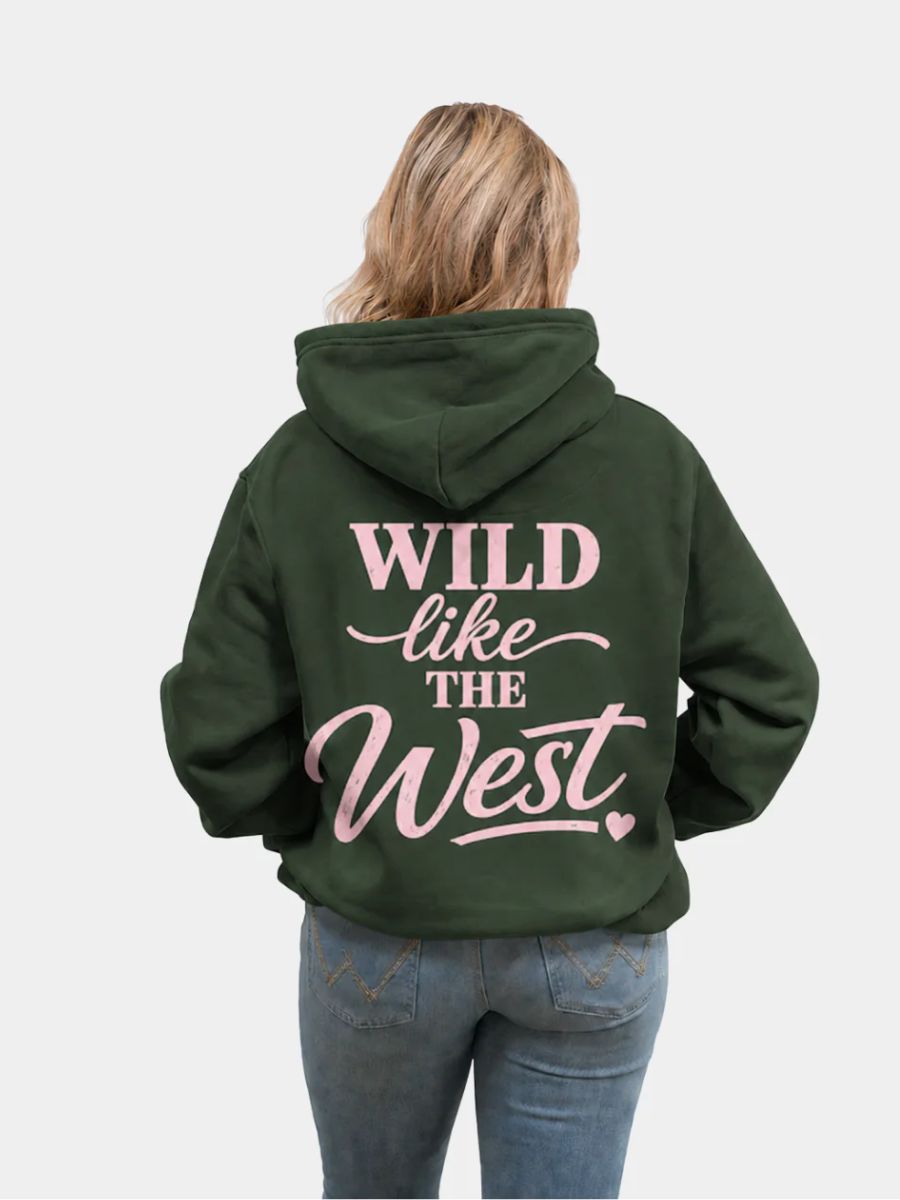 Country Liberty Wild Like The West Hoodie