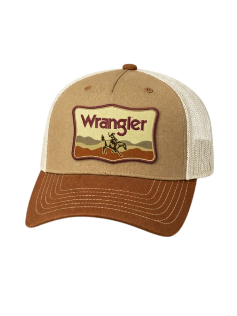 Wrangler High Desert Patch Trucker Hat
