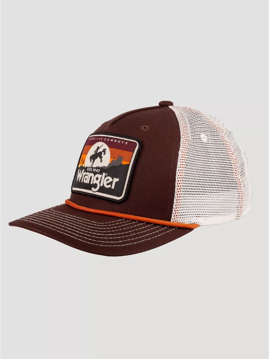 Wrangler Sunset Trucker Hat