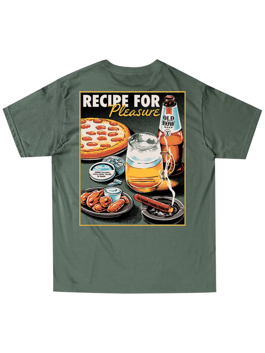 Barstool Sports Old Row Recipe For Pleasure Tee