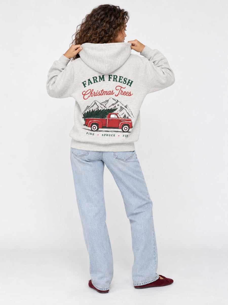 Farm Fresh Christmas Hoodie
