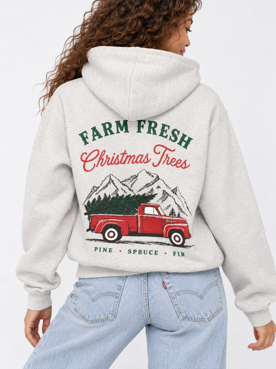 Farm Fresh Christmas Hoodie