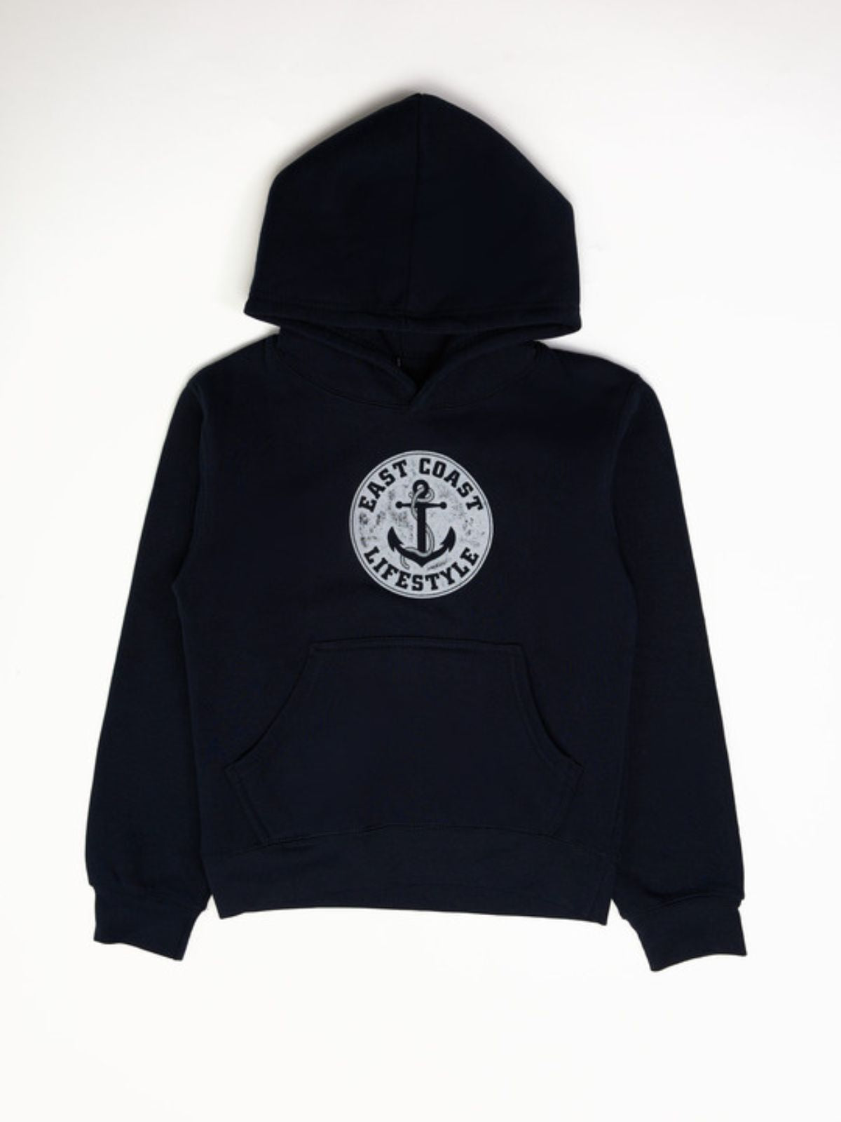 East Coast Lifestyle Youth Vintage Anchor Hoodie