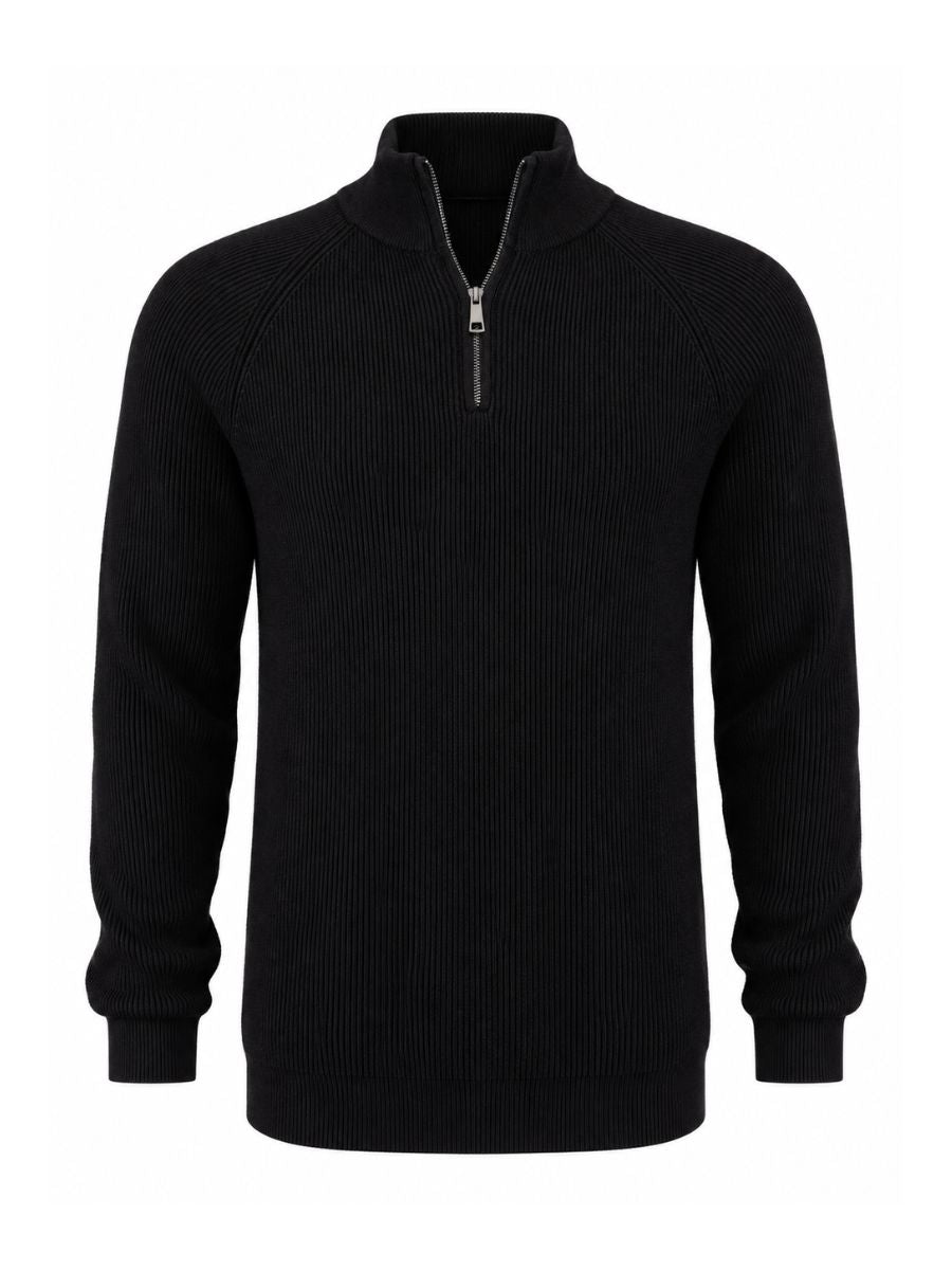 Men's Quarter Zip Sweater