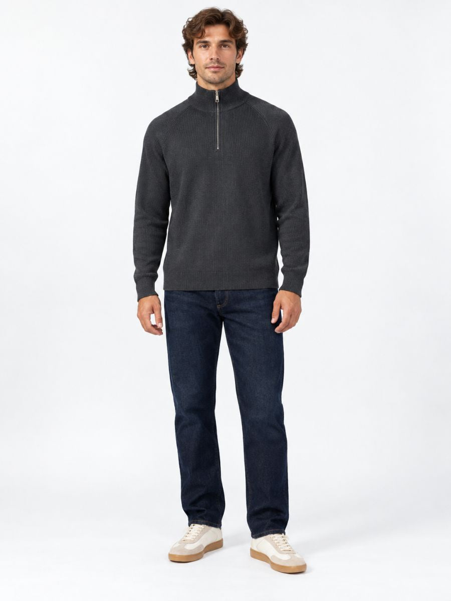 Men's Quarter Zip Sweater