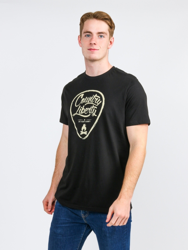Country Liberty Guitar Pick Tee, ,  [category]