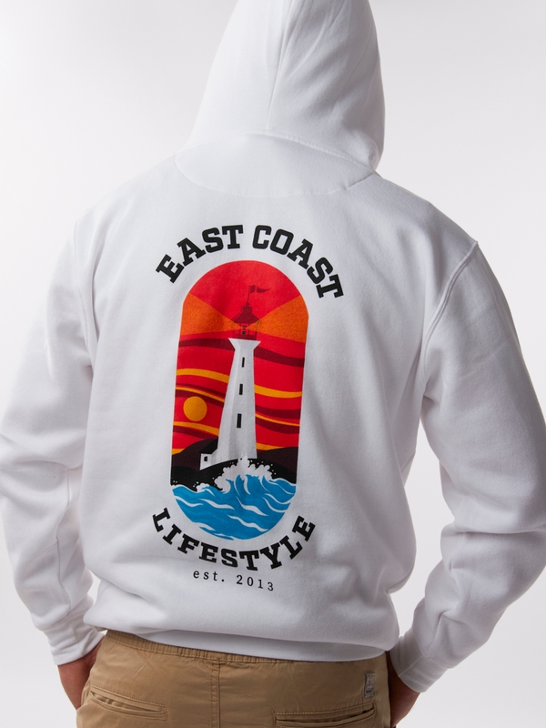 East Coast Lifestyle Peggy's Cove Lighthouse Hoodie, ,  [category]